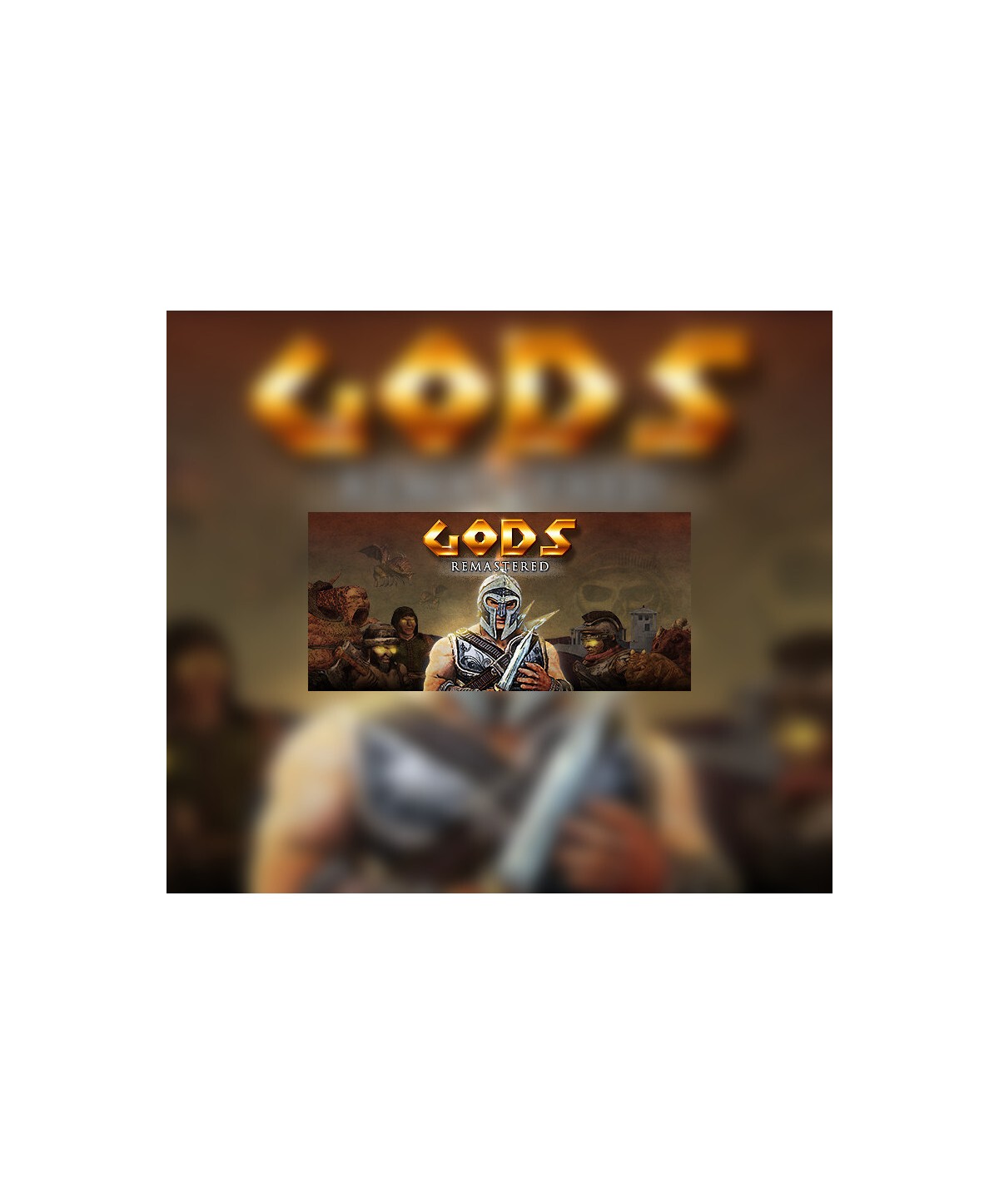 GODS Remastered Steam Key GLOBAL